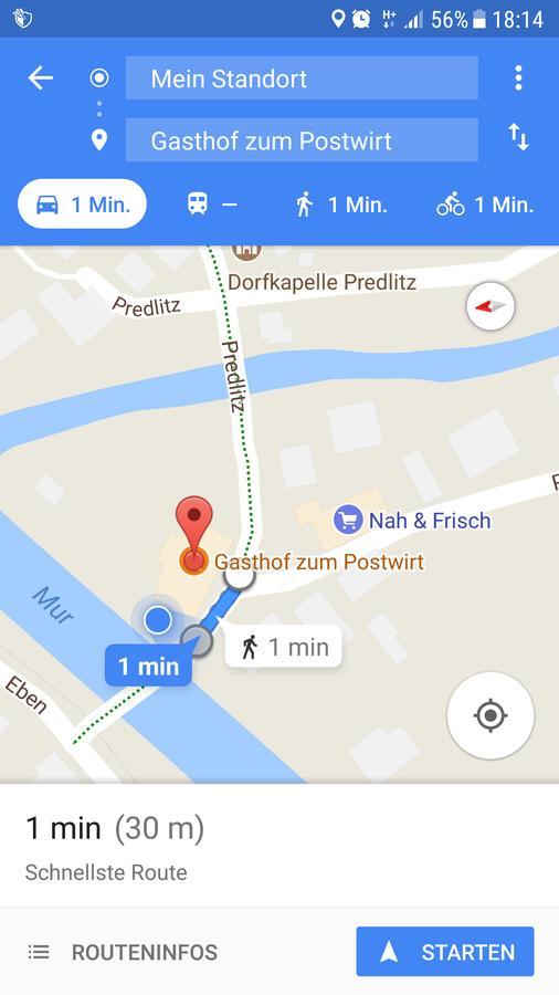 Gasthof Zum Postwirt Predlitz Kültér fotó